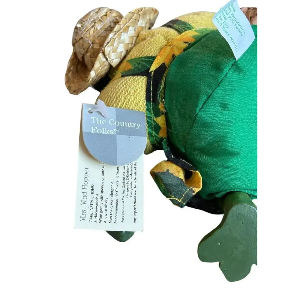 Russ Berrie Pig Horse And Frog Kathleen Kelly Critter Factory Vintage Collection